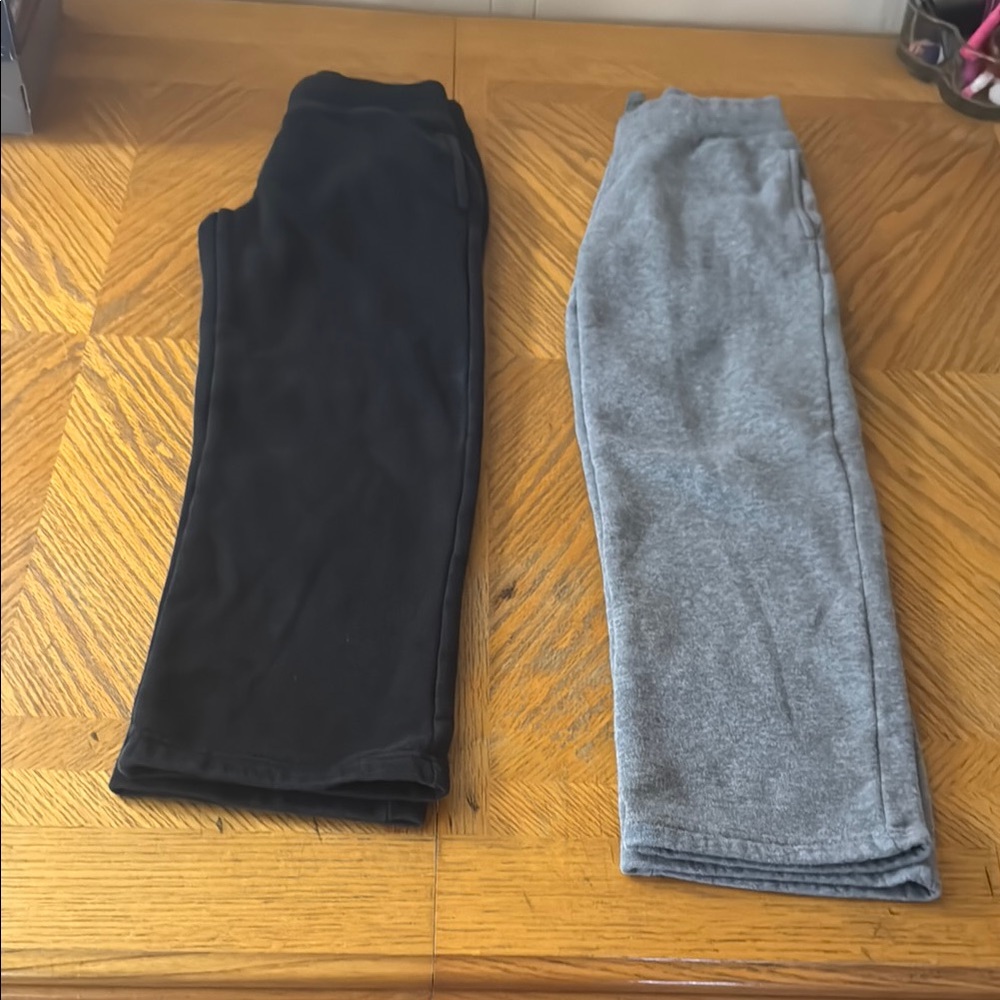 2 pairs of MTA Sport Black and Gray Sweatpants for Casual Comfort